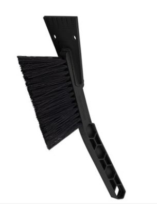 Щетка для снега Techno, съемный скребок 30cm cyber black
